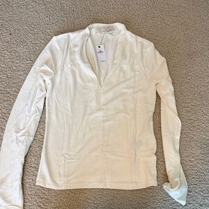 Banana Republic Soft Luxe White Top